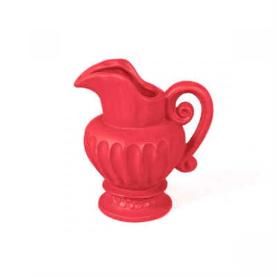 Magna Graecia Terracotta Vaso Caraffa Pink Bounganvillea Seletti