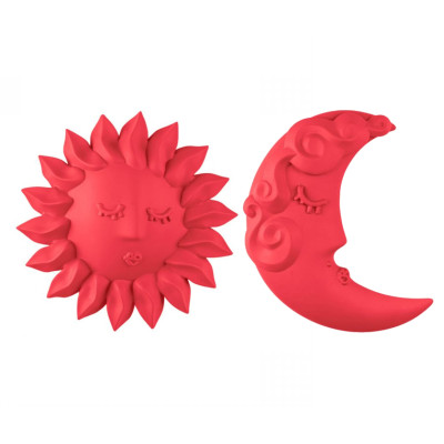 Magna Graecia Terracotta decorazione murale Sole & Luna Pink Bouganvillea Seletti
