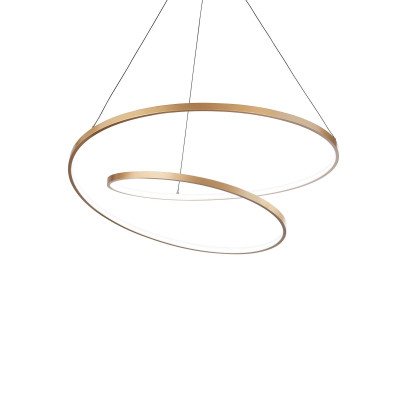 Oz Sp D080 Dali Ottone 3000K Lampada a sospensione