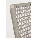Sedia con braccioli Maddox Pelican Bizzotto dettaglio