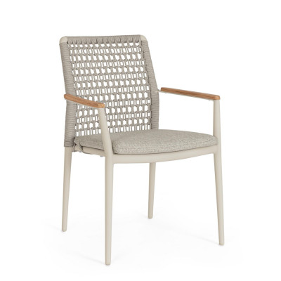 Sedia con braccioli Maddox Pelican