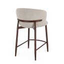 Sgabello Cucina Amalia Noce-Beige Bizzotto vista