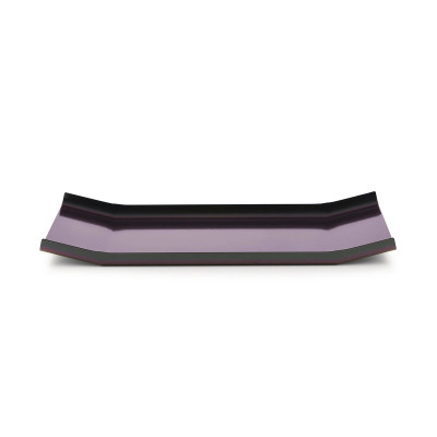Alessi 90068 PGR Arran Vassoio rettangolare in acciaio colorato Purplegreen