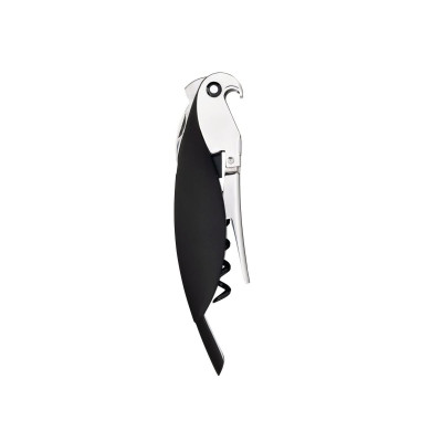 Alessi AAM32 B Parrot Cavatappi Sommelier Nero