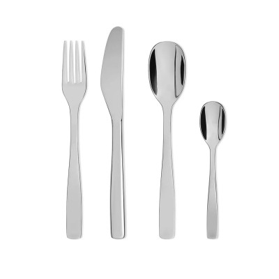 Alessi AJM22S24M KnifeForkSpoon Servizio di posate in acciaio inox
