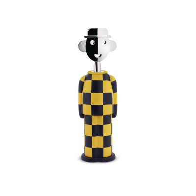 Alessi AM23A 34 Alessandro M. Cavatappi Giallo e Nero Alkipaper®