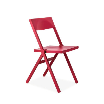 Alessi ASPN3027 Piana Sedia pieghevole Rosso