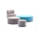 Belt Pouf monotessuto Ø50 Varaschin vista
