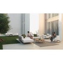 Cleo Alu Poltrona lounge Talenti Outdoor ambientazione