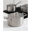 Alessi DC100S7 Convivio Set di pentole in acciaio inox Induzione ambientazione
