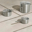 Alessi DC100S7 Convivio Set di pentole in acciaio inox Induzione ambientazione