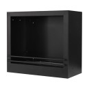 Camino a bioetanolo da terra Cambridge in legno Marrone 110x36x100 Divina Fire vista