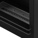 Camino a bioetanolo da terra Cambridge in legno Nero 110x36x100 Divina Fire dettaglio