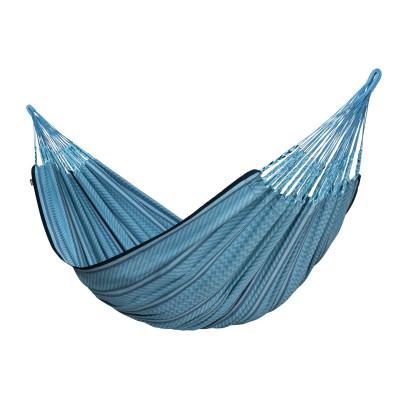 La Siesta Flora Blue Zebra Amaca Kingsize in cotone biologico