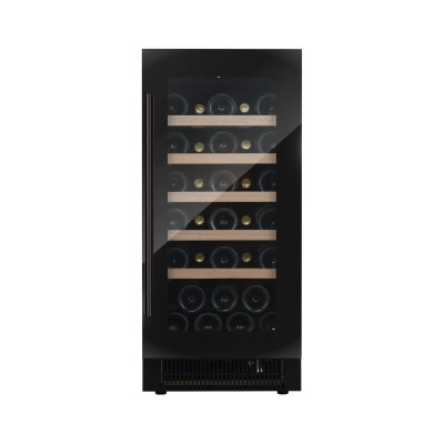 Dunavox Flow-32 cantina vino 32 bottiglie Full glass Nera