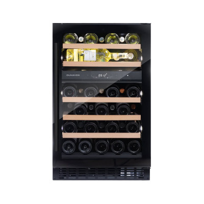Dunavox Flow-38 cantina vino 38 bottiglie Full glass Nera