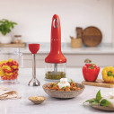 Frullatore a immersione con accessori Smeg HBF03RDEU ambientazione