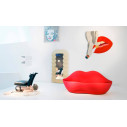 Gufram Bocca (Lips) Divano ambientazione