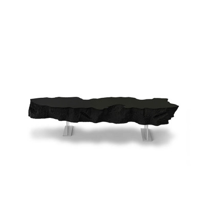 Gufram Broken Bench Almost Black Panca