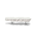 Gufram Broken Bench Almost White Panca vista