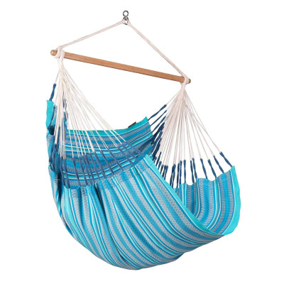 La Siesta Habana Azure Poltrona sospesa Comfort in cotone biologico