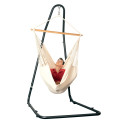 La Siesta Habana Latte Poltrona sospesa Basic in cotone biologico vista
