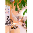 La Siesta Habana Latte Poltrona sospesa Basic in cotone biologico ambientazione