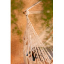 La Siesta Habana Latte Poltrona sospesa Basic in cotone biologico ambientazione