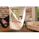 La Siesta Habana Latte Poltrona sospesa Basic in cotone biologico ambientazione