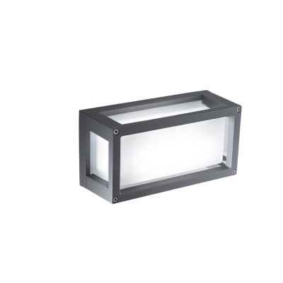 Home 230V H 12,5 LED lampada da parete-soffitto Grigio scuro
