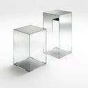 Illusion Tavolino 39x39x60 Glas vista