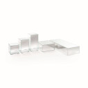 Illusion Tavolino 110x110x33 Glas vista