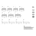 Letto Kira H 27 Folding Box specifiche