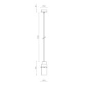 Lei 564.21 Lampada a sospensione Tooy dimensioni