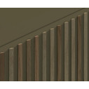 Leon Decor Opaco Madia Horm dettaglio decori sulle ante in Rovere naturale