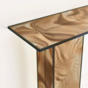 Liquefy Consolle 120x42x85 Glas dettaglio