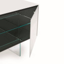 Magic Box Mobile contenitore 4 ante con gambe Glas dettaglio
