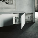 Magic Box Mobile contenitore 4 ante con gambe Glas ambientazione