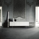 Magic Box Mobile contenitore 4 ante con gambe Glas ambientazione