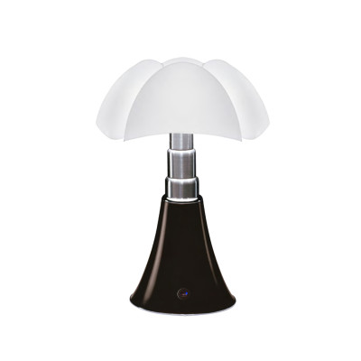 Lampada Minipipistrello Cordless marrone opaco