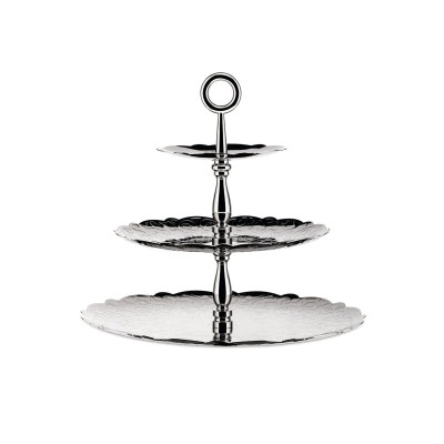 Alessi MW52/3 Alzata a tre elementi in acciaio Inox