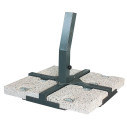 Ombrellone Leonardo Braccio 3,5x3,5 Scolaro optional