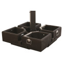 Ombrellone Wood Poker 7x7 Scolaro dettaglio