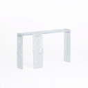 Opalia Consolle 136x41x80 Glas vista