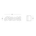 Panchina Amore Ocean Slide dimensioni