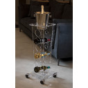 Ice Tower Carrello Portabottiglie Vesta ambientazione
