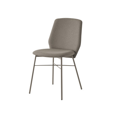 Sedia Sibilla Soft CB1959-A Tortora opaco-Tortora