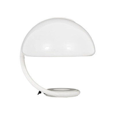 Serpente lampada d tavolo bianco