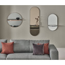 Specchio Pill 09.28 ovale grande Bontempi Casa collezione