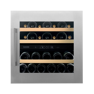 Dunavox Spirit-25cantina vino 25 bottiglie integrata Acciaio Inox